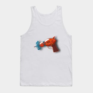 Red Ray gun Tank Top